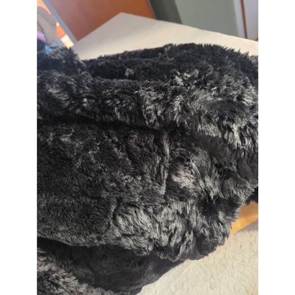 VTG Pamela McCoy Tiger Mills Faux Fur Coat Sz. 1X - Picture 5 of 7